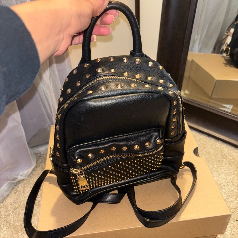 Bebe mini backpack purse